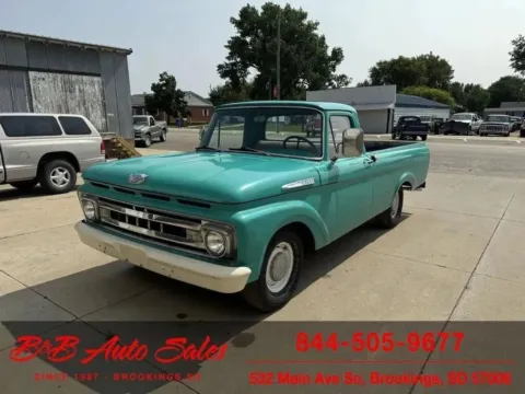Another view of 1961 Ford F-100 for sale in Brookings, SD at B & B Auto Sales