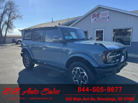 Blue 2021 Ford Bronco Outer Banks for sale in Brookings, SD