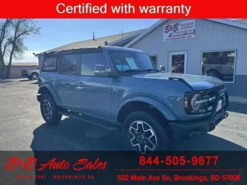 Blue 2021 Ford Bronco Outer Banks for sale in Brookings, SD