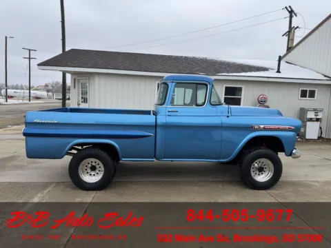 Blue 1959 Chevrolet Apache for sale in Brookings, SD