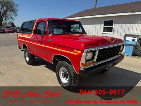 Red 1979 Ford Bronco for sale in Brookings, SD