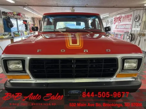 Another view of 1979 Ford Bronco for sale in Brookings, SD at B & B Auto Sales