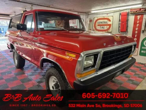 Photos of 1979 Ford Bronco for sale in Brookings, SD at B & B Auto Sales