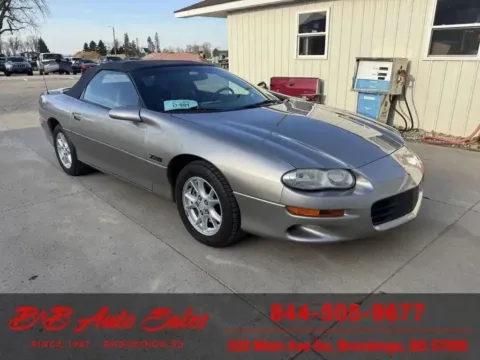 Silver 2002 Chevrolet Camaro Z28 for sale in Brookings, SD