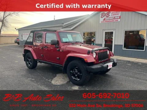 Red 2013 Jeep Wrangler Sahara for sale in Brookings, SD