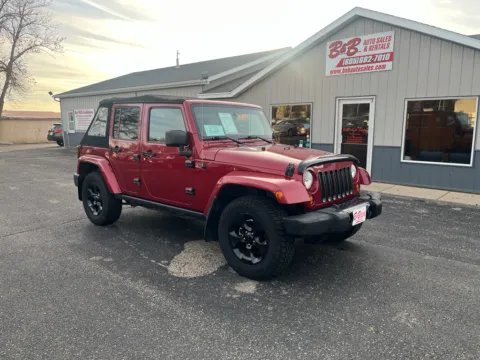 Red 2013 Jeep Wrangler Sahara for sale in Brookings, SD