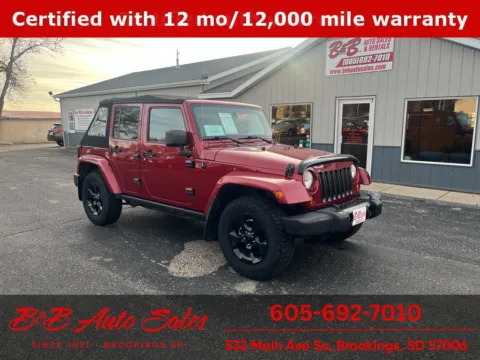 Red 2013 Jeep Wrangler Sahara for sale in Brookings, SD