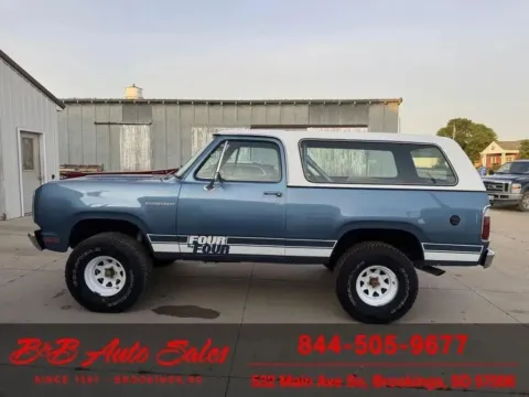 More photos of 1977 Dodge Ramcharger at B & B Auto Sales, SD