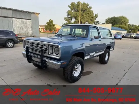 Another view of 1977 Dodge Ramcharger for sale in Brookings, SD at B & B Auto Sales