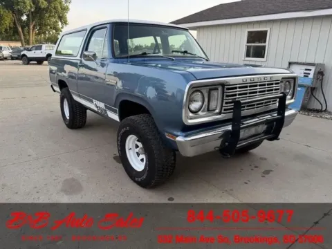Blue 1977 Dodge Ramcharger for sale in Brookings, SD