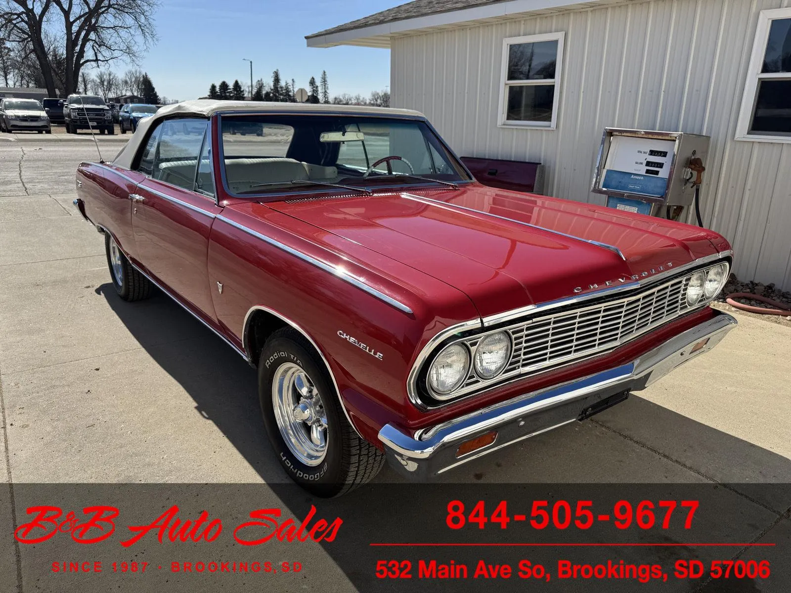 Red 1964 Chevrolet Malibu SS for sale in Brookings, SD