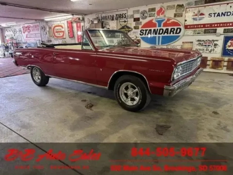 Red 1964 Chevrolet Malibu SS for sale in Brookings, SD