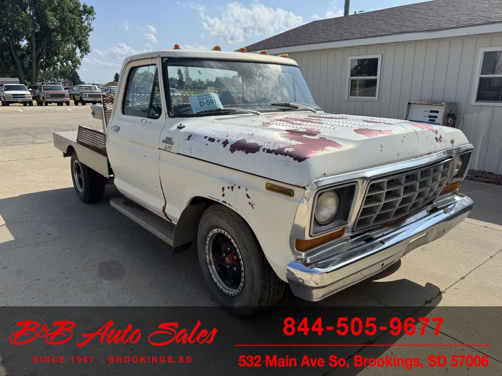 White 1978 Ford F-150 Ranger for sale in Brookings, SD