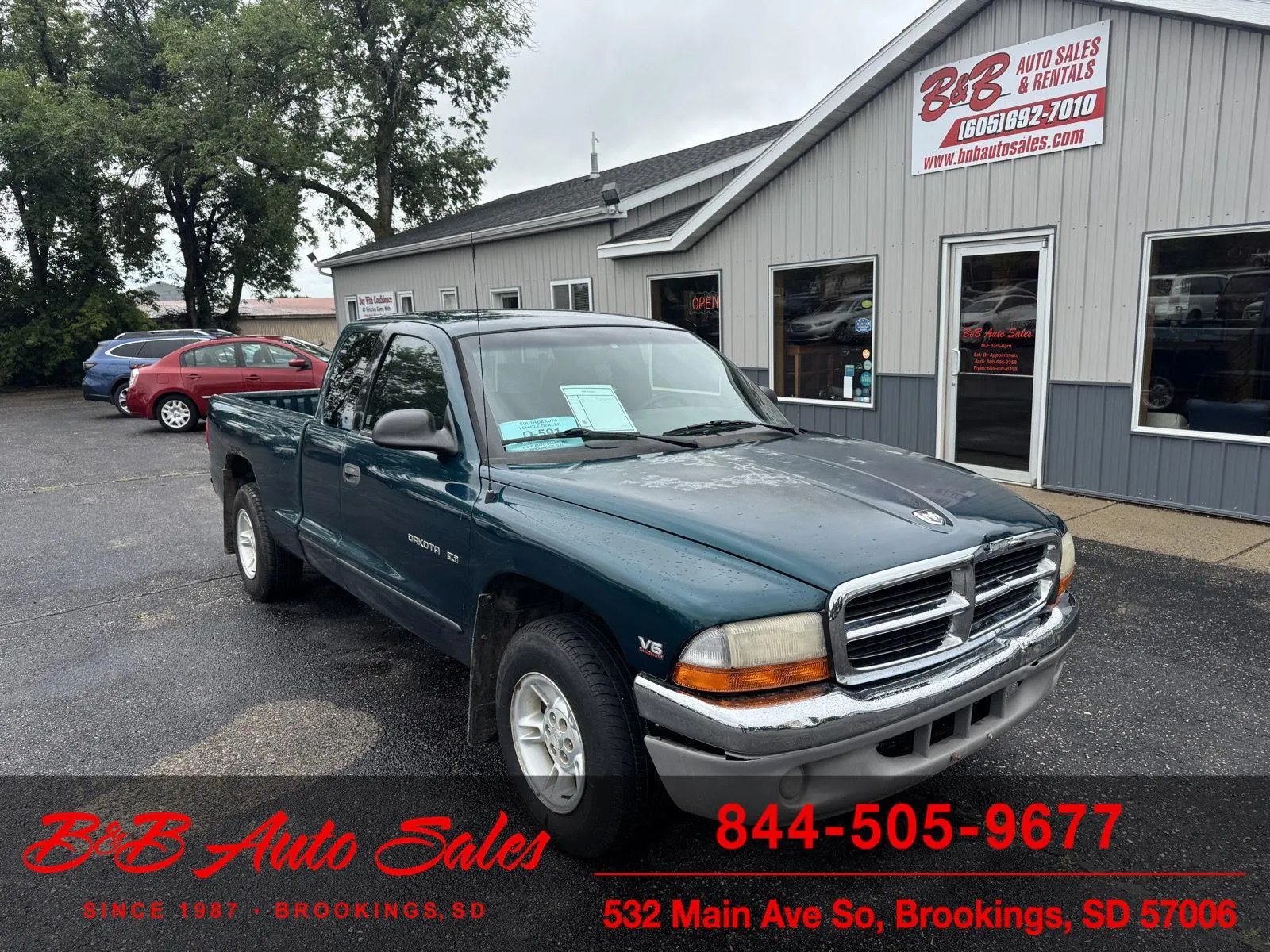 Green 1998 Dodge Dakota SLT for sale in Brookings, SD