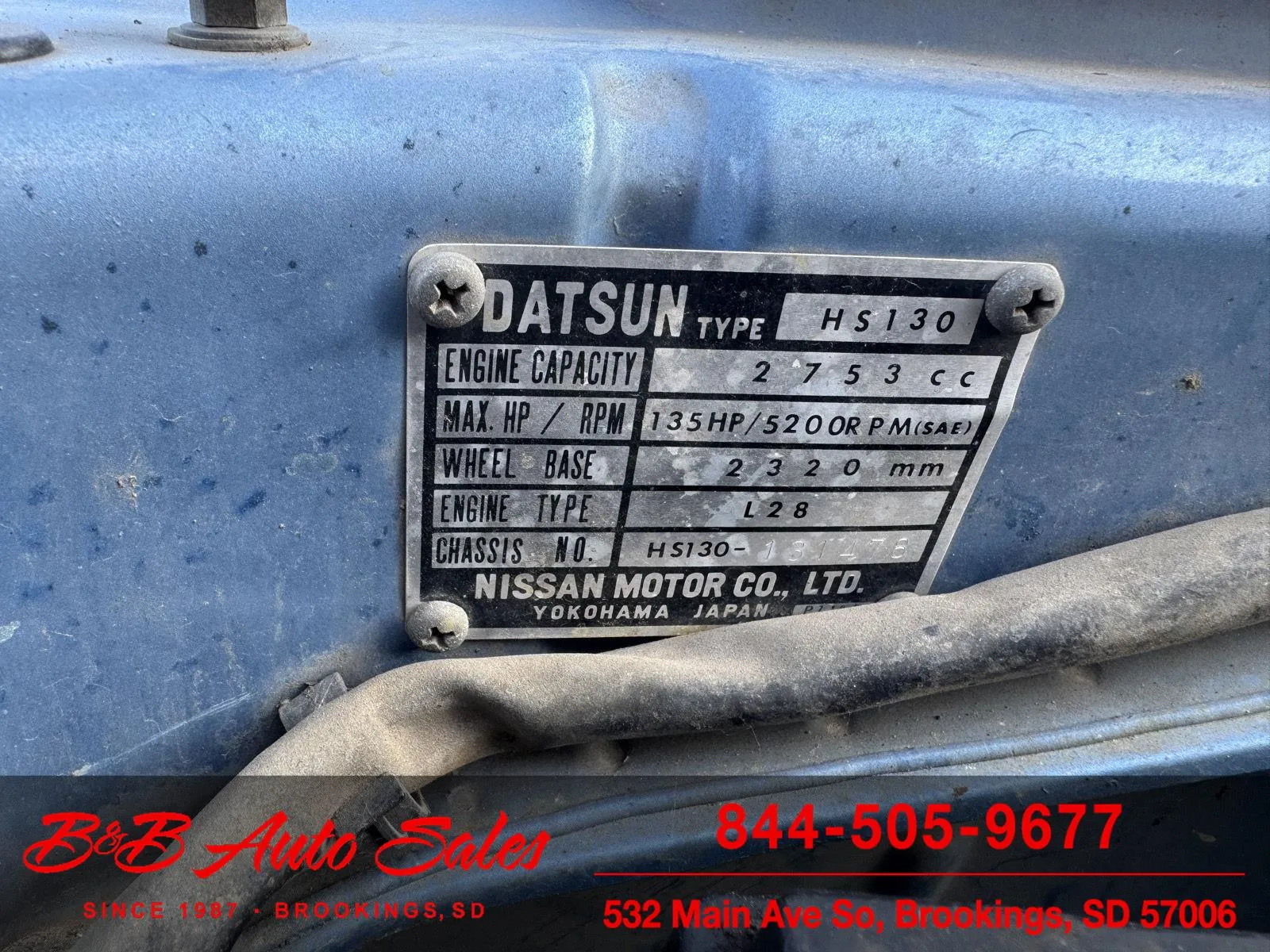 Used 1979 Datsun 280ZX for sale in Brookings, SD at B&B Auto