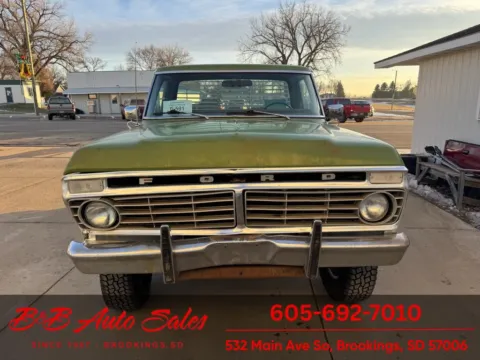 Another view of 1974 Ford F250 for sale in Brookings, SD at B & B Auto Sales