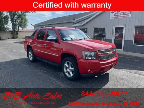 Red 2012 Chevrolet Avalanche LTZ for sale in Brookings, SD
