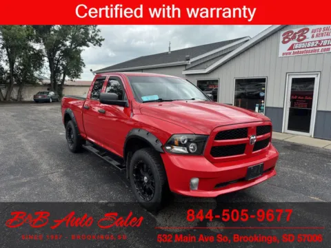 Red 2013 Ram 1500 Express for sale in Brookings, SD
