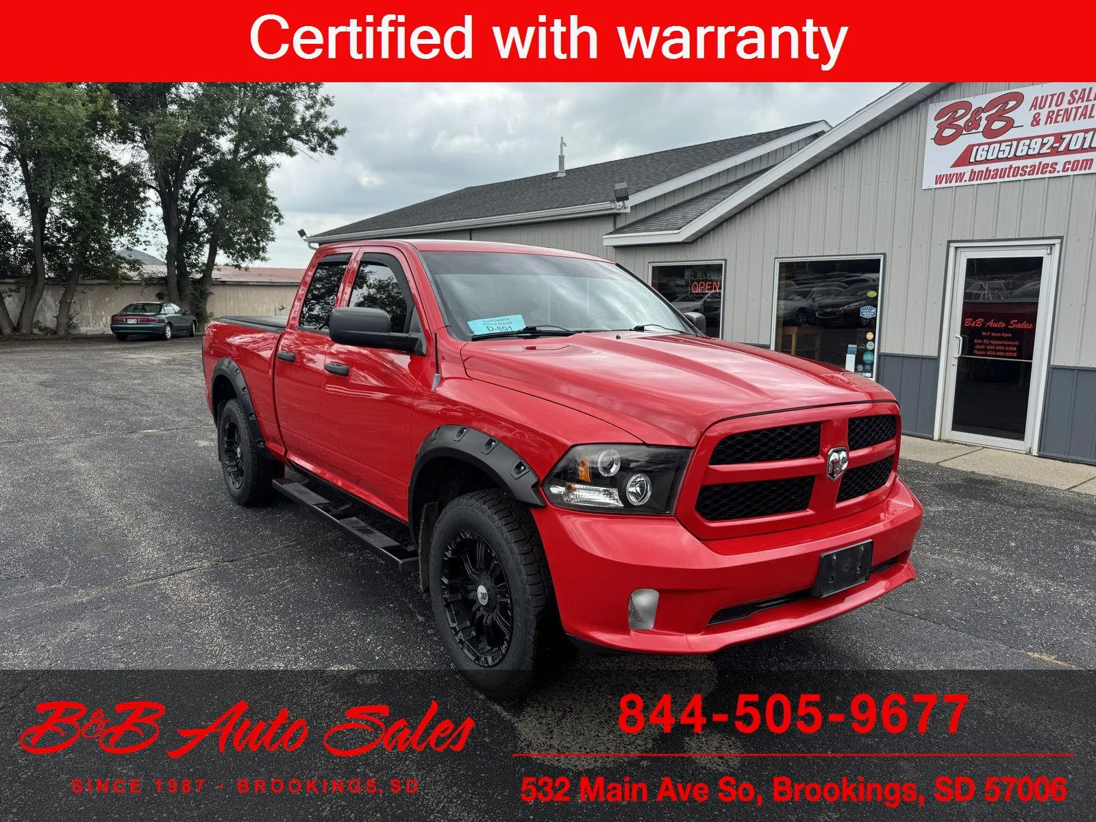 Red 2013 Ram 1500 Express for sale in Brookings, SD