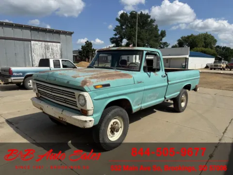Another view of 1968 Ford F250 for sale in Brookings, SD at B & B Auto Sales