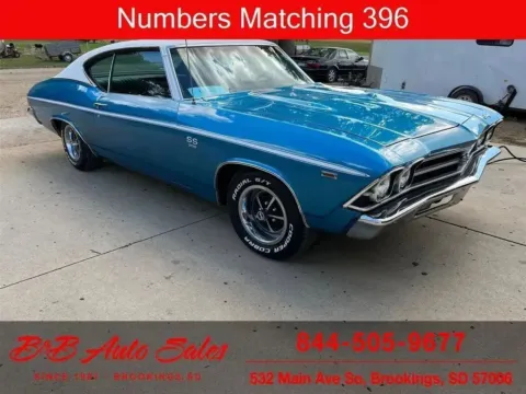 Blue 1969 Chevrolet Chevelle SS for sale in Brookings, SD