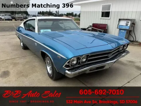 Blue 1969 Chevrolet Chevelle SS for sale in Brookings, SD