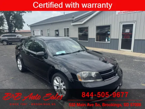 Black 2013 Dodge Avenger R/T for sale in Brookings, SD