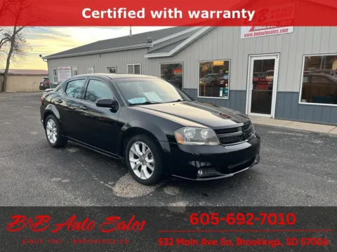 Black 2013 Dodge Avenger R/T for sale in Brookings, SD
