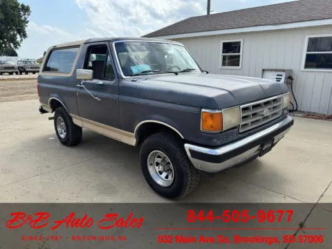 Blue 1987 Ford Bronco for sale in Brookings, SD