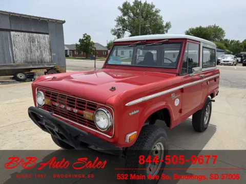 Another view of 1969 Ford Bronco for sale in Brookings, SD at B & B Auto Sales