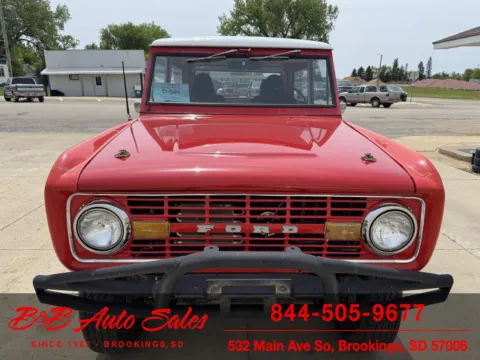 Photos of 1969 Ford Bronco for sale in Brookings, SD at B & B Auto Sales