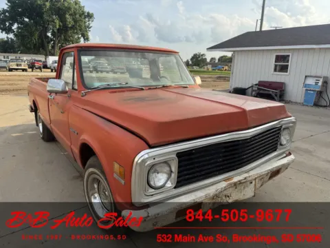 Red 1972 Chevrolet C-10 for sale in Brookings, SD