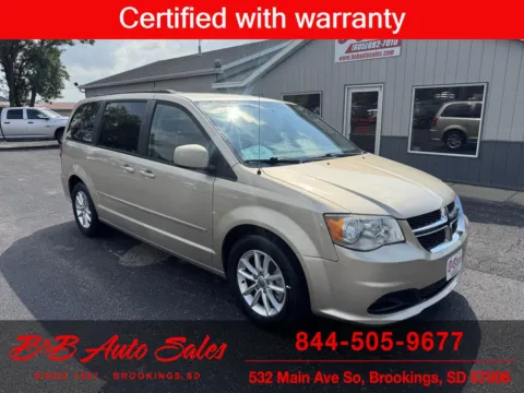 Beige 2014 Dodge Grand Caravan SXT for sale in Brookings, SD