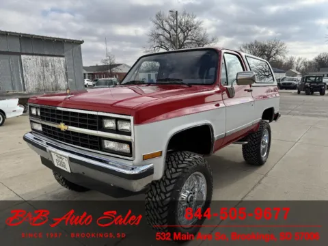 Another view of 1989 Chevrolet Blazer for sale in Brookings, SD at B & B Auto Sales
