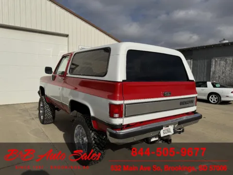 More photos of 1989 Chevrolet Blazer at B & B Auto Sales, SD