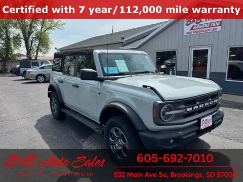 Gray 2022 Ford Bronco Big Bend for sale in Brookings, SD