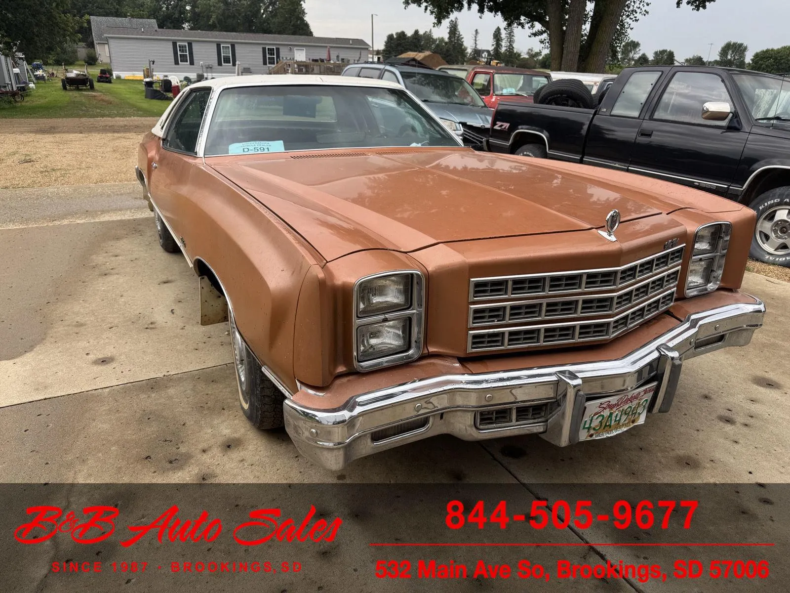 1977 Chevrolet Monte Carlo for sale in Brookings, SD