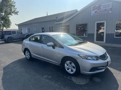 Silver 2014 Honda Civic Sedan LX for sale in Brookings, SD