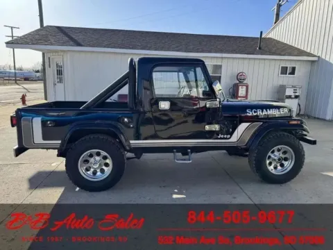 Black 1981 Jeep Scrambler CJ8 for sale in Brookings, SD