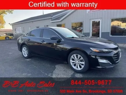 Black 2019 Chevrolet Malibu LT for sale in Brookings, SD