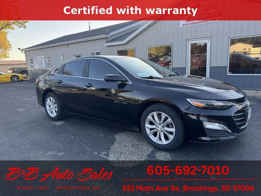 Black 2019 Chevrolet Malibu LT for sale in Brookings, SD