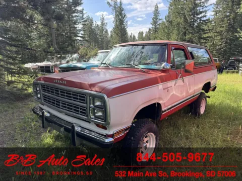 Red 1979 Dodge Ramcharger for sale in Brookings, SD