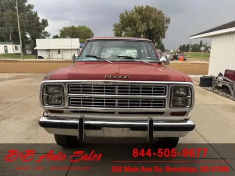 Photos of 1979 Dodge Ramcharger for sale in Brookings, SD at B & B Auto Sales