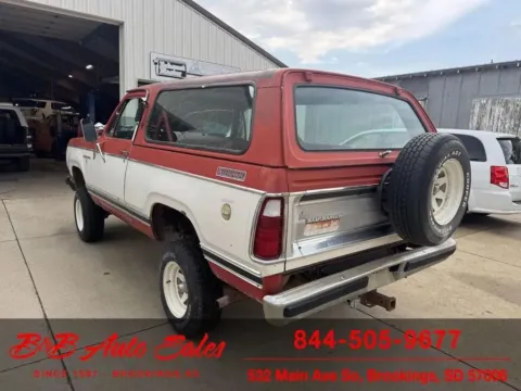 More photos of 1979 Dodge Ramcharger at B & B Auto Sales, SD