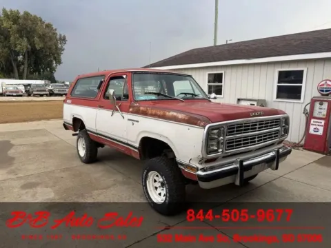 Red 1979 Dodge Ramcharger for sale in Brookings, SD