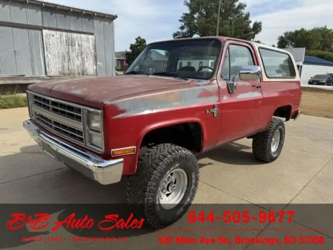 Another view of 1988 Chevrolet Blazer for sale in Brookings, SD at B & B Auto Sales