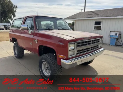 Red 1988 Chevrolet Blazer for sale in Brookings, SD