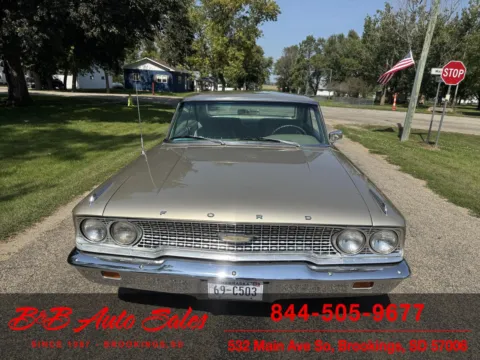 Another view of 1963 Ford Galaxie for sale in Brookings, SD at B & B Auto Sales