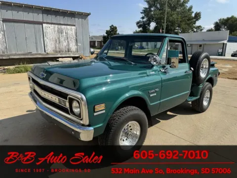 Another view of 1970 Chevrolet K10 for sale in Brookings, SD at B & B Auto Sales