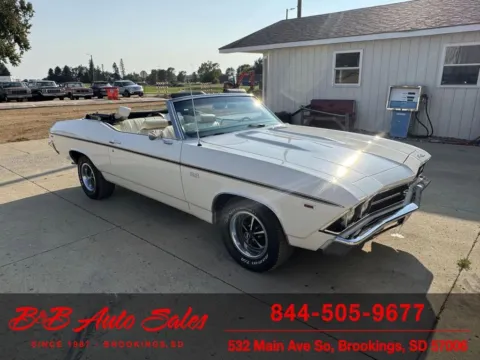 White 1969 Chevrolet Chevelle for sale in Brookings, SD